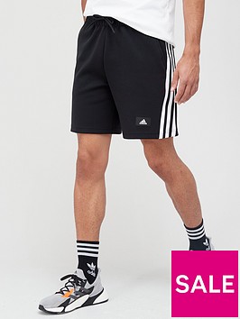 adidas-future-icon-3-stripe-shorts-black