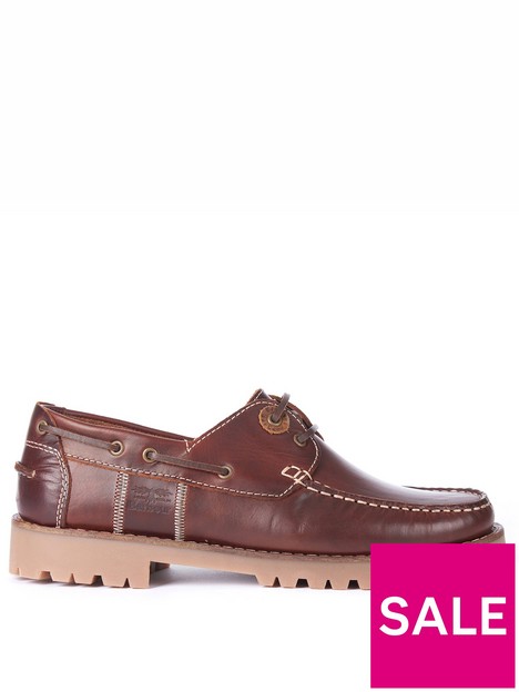 barbour-stern-leather-boat-shoes