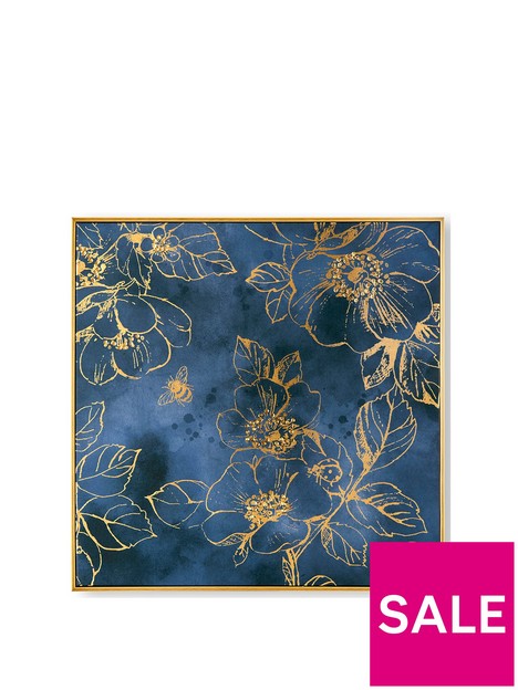 art-for-the-home-golden-blooms-framed-canvas