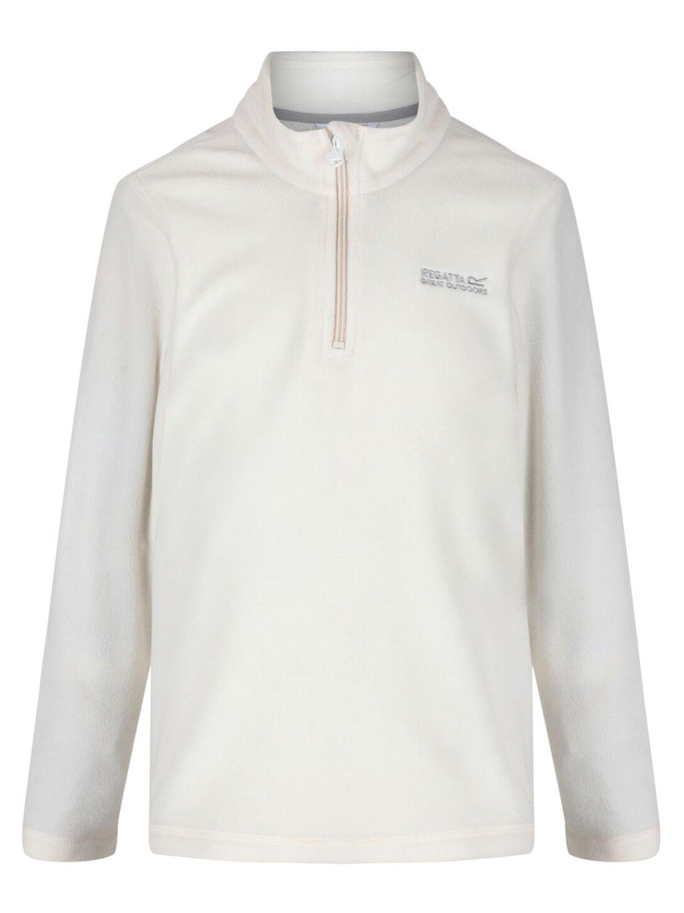 regatta white fleece