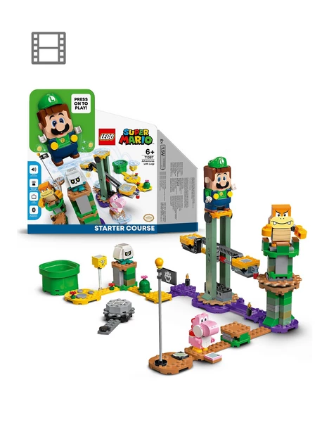 prod1090693854: Super Mario Luigi Starter Course Toy 71387