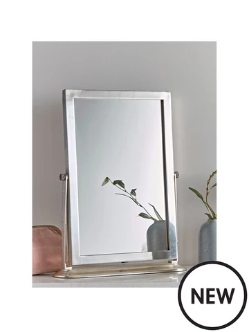 Cox Antique Silver Table Mirror Littlewoodsireland Ie Cox Antique Silver Table Mirror, Antiqued Glass Mirror Cox And
