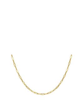 love-gold-love-gold-9ct-gold-paper-chain-necklace