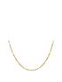 love-gold-love-gold-9ct-gold-paper-chain-necklacefront