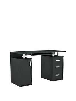 vida-designs-otley-3-drawer-computer-desk-black