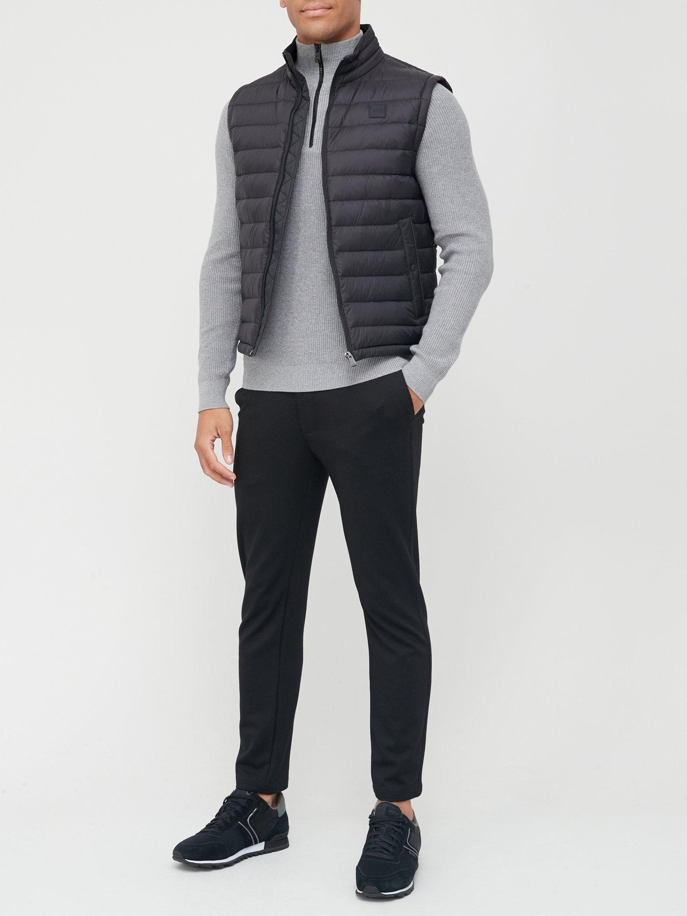 boss padded gilet