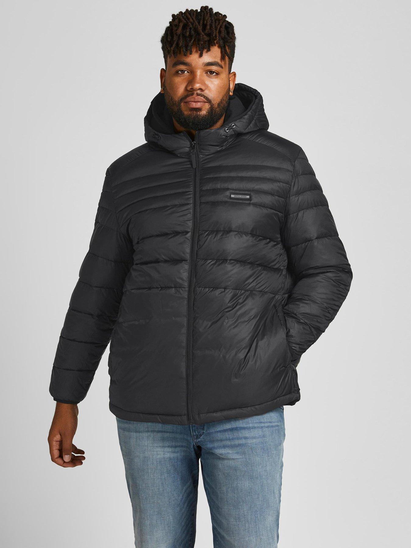Jack \u0026 Jones Big \u0026 Tall Hooded Padded 