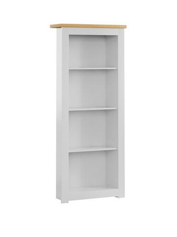 White Bookcases Shelving Home, Franklin 5 Shelf Narrow Bookcase