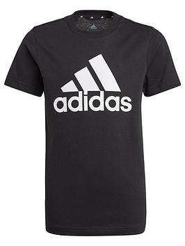 adidas-junior-boys-t-shirt-blackwhite
