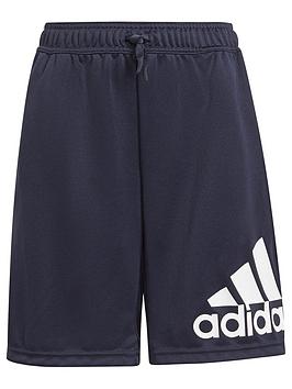 adidas-junior-boys-big-logo-shorts-blackwhite