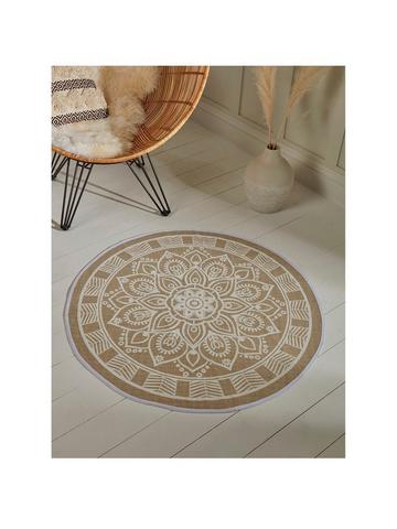 Circle Rugs Home Garden, How To Measure Diameter Of A Round Rug