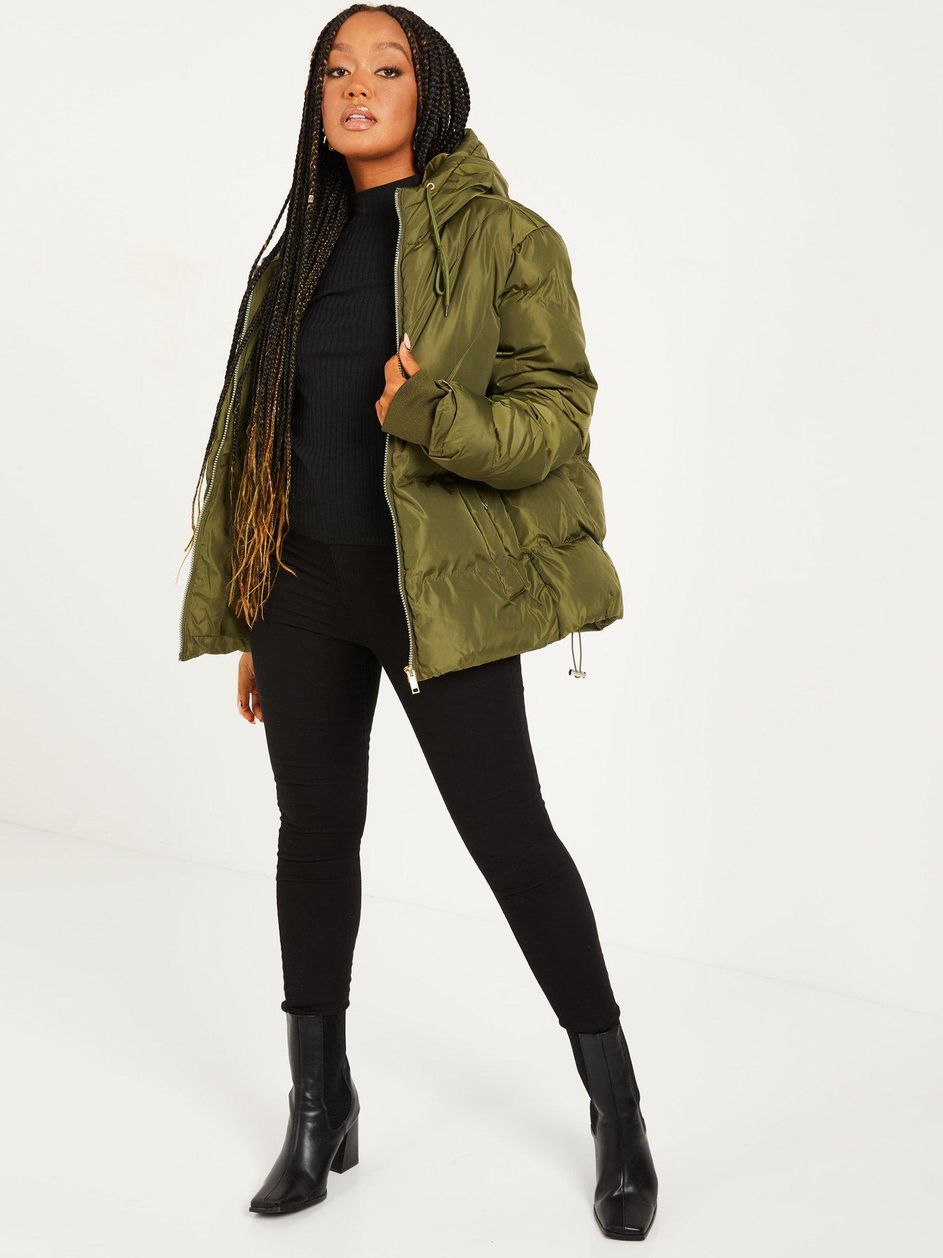 quiz padded coat