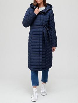 v-by-very-shower-resistant-coat-with-sorona-padding-navy