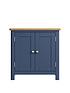 k-interiors-fontana-ready-assembled-solid-woodnbspsmall-sideboard-bluefront