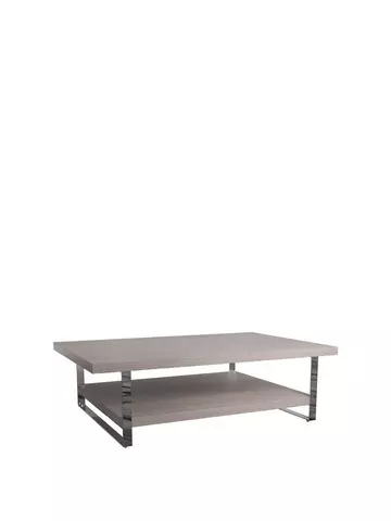 Silver Coffee Tables Home, Large Round Gray Dotted Dorothy Outdoor Coffee Table