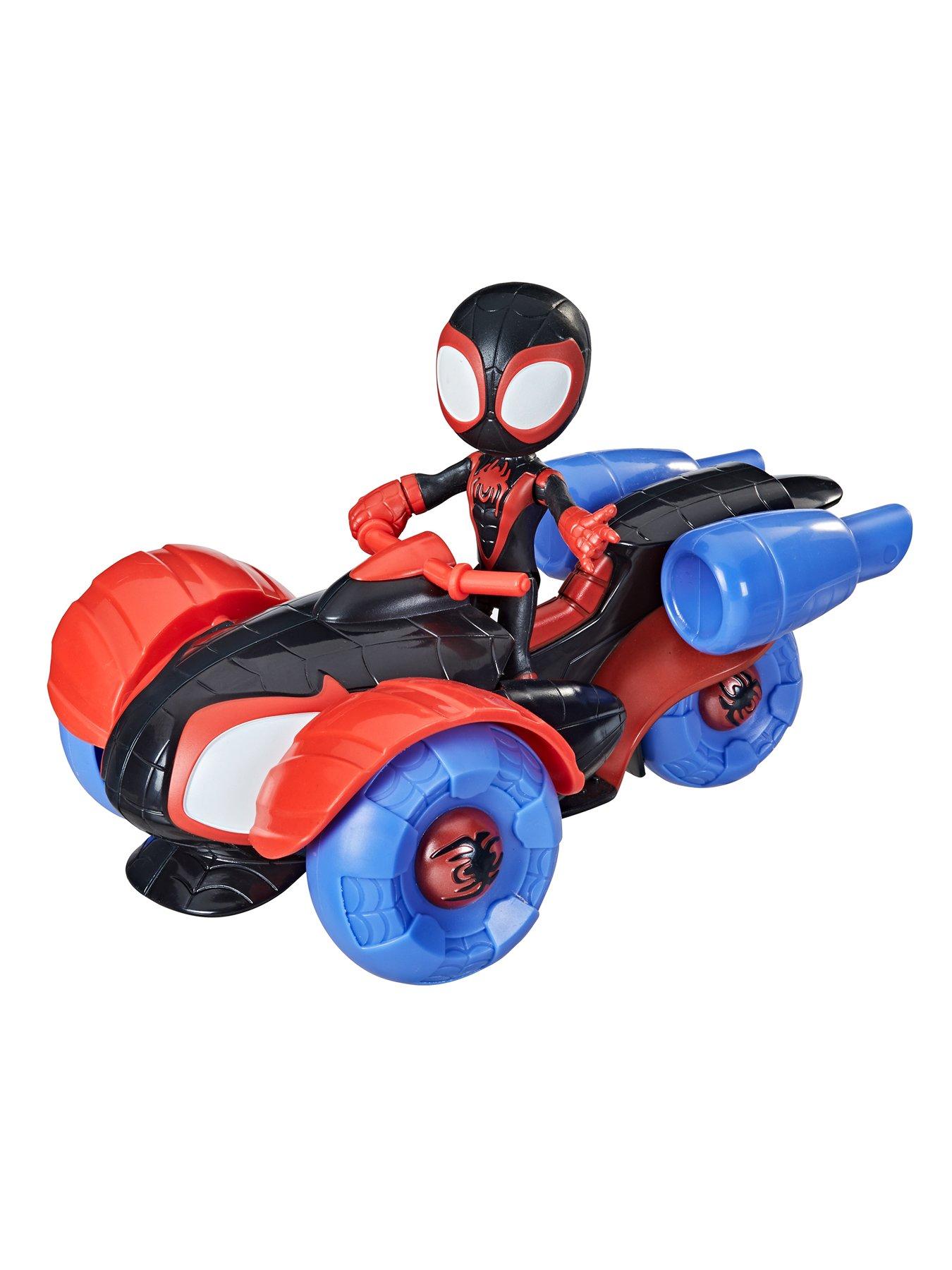 Spiderman Marvel Spidey And His Amazing Friends Change 'N Go Techno-Racer  And 10-Cm Miles Morales: Spider-Man Action Figure, Ages 3 And Up |  Littlewoodsireland.ie