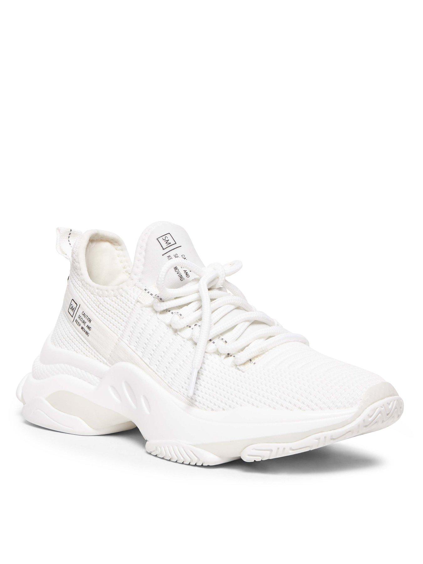 steve madden trainers white