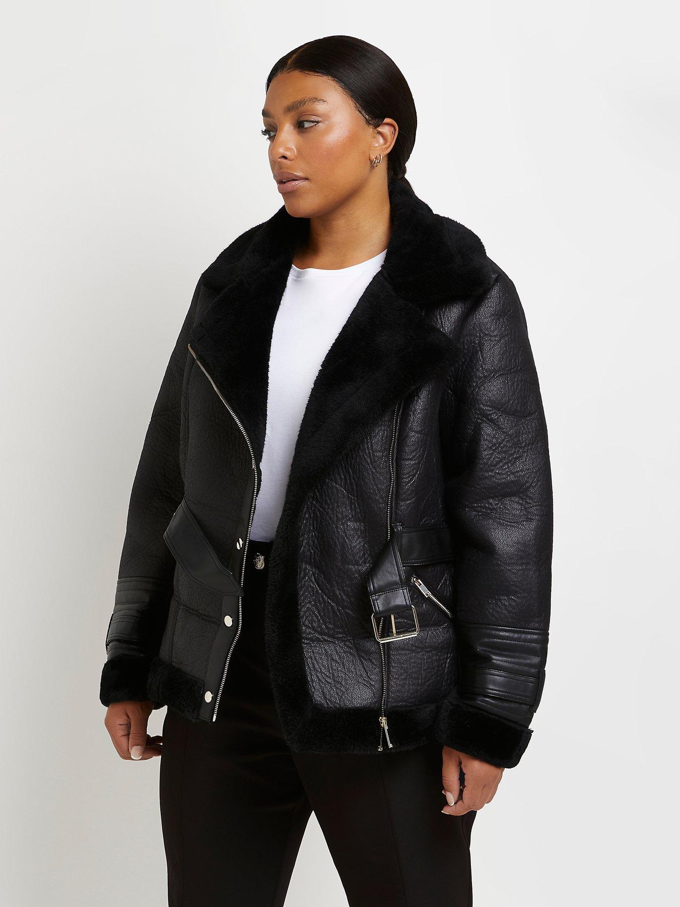 plus size aviator jacket womens