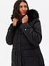 new-look-fauxnbspfur-hooded-mid-length-padded-jacketoutfit