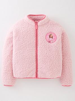 barbie-girls-barbie-borg-fleece-zip-through-jacket-pink