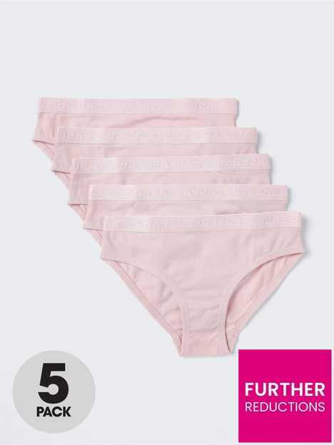 river-island-girls-5-pack-waistband-briefs-pink