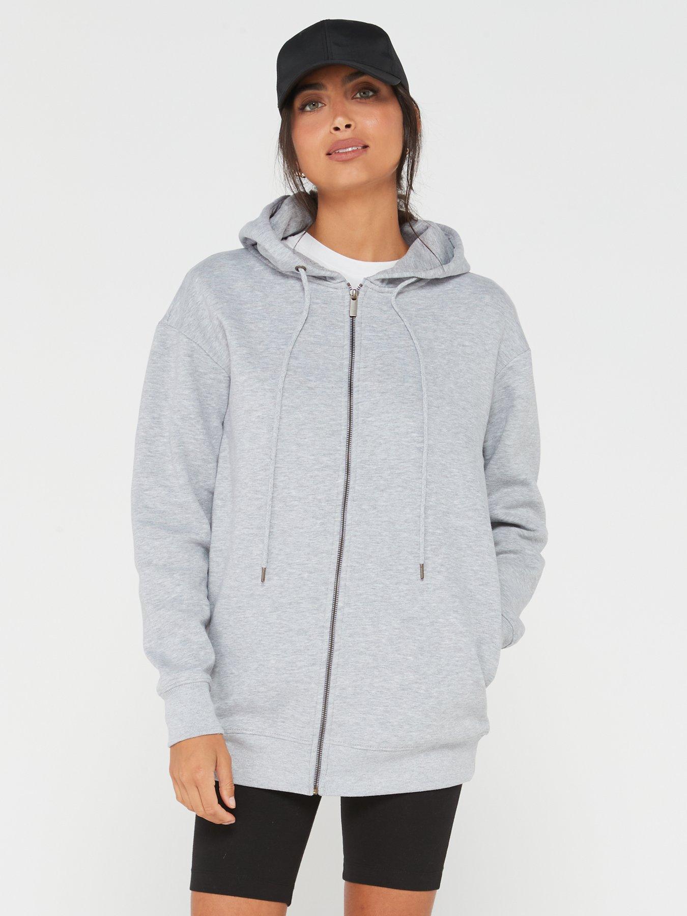 grey womens hoodie