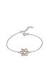 the-love-silver-collection-sterling-silver-and-rose-gold-plated-flower-bracelet-set-with-cubic-zirconiafront