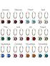 the-love-silver-collection-sterling-silver-crystal-birthstone-hoop-earringsback