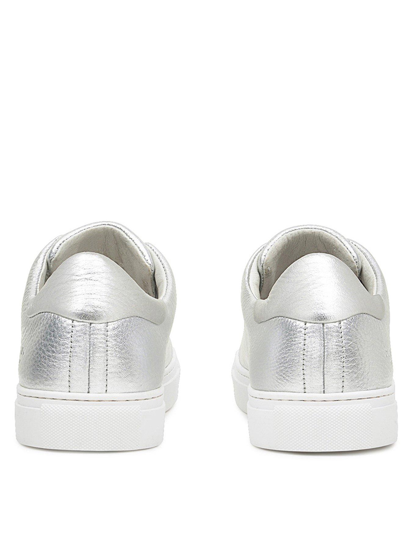 radley silver trainers