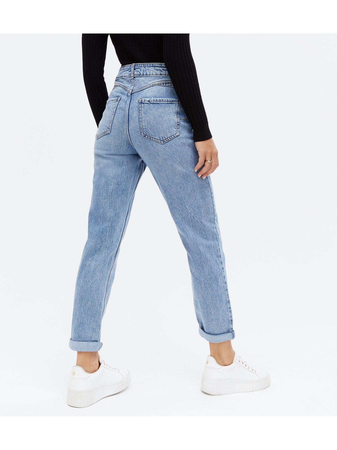 waist enhance tori mom jeans