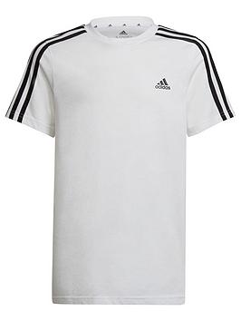 adidas-boys-3-stripe-t-shirt-whiteblack