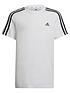 adidas-boys-3-stripe-t-shirt-whiteblackfront