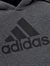 adidas-boys-big-logo-3-stripe-overhead-hoodie-greyblackoutfit