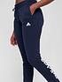 adidas-linear-french-terry-cuffed-pants-navyoutfit