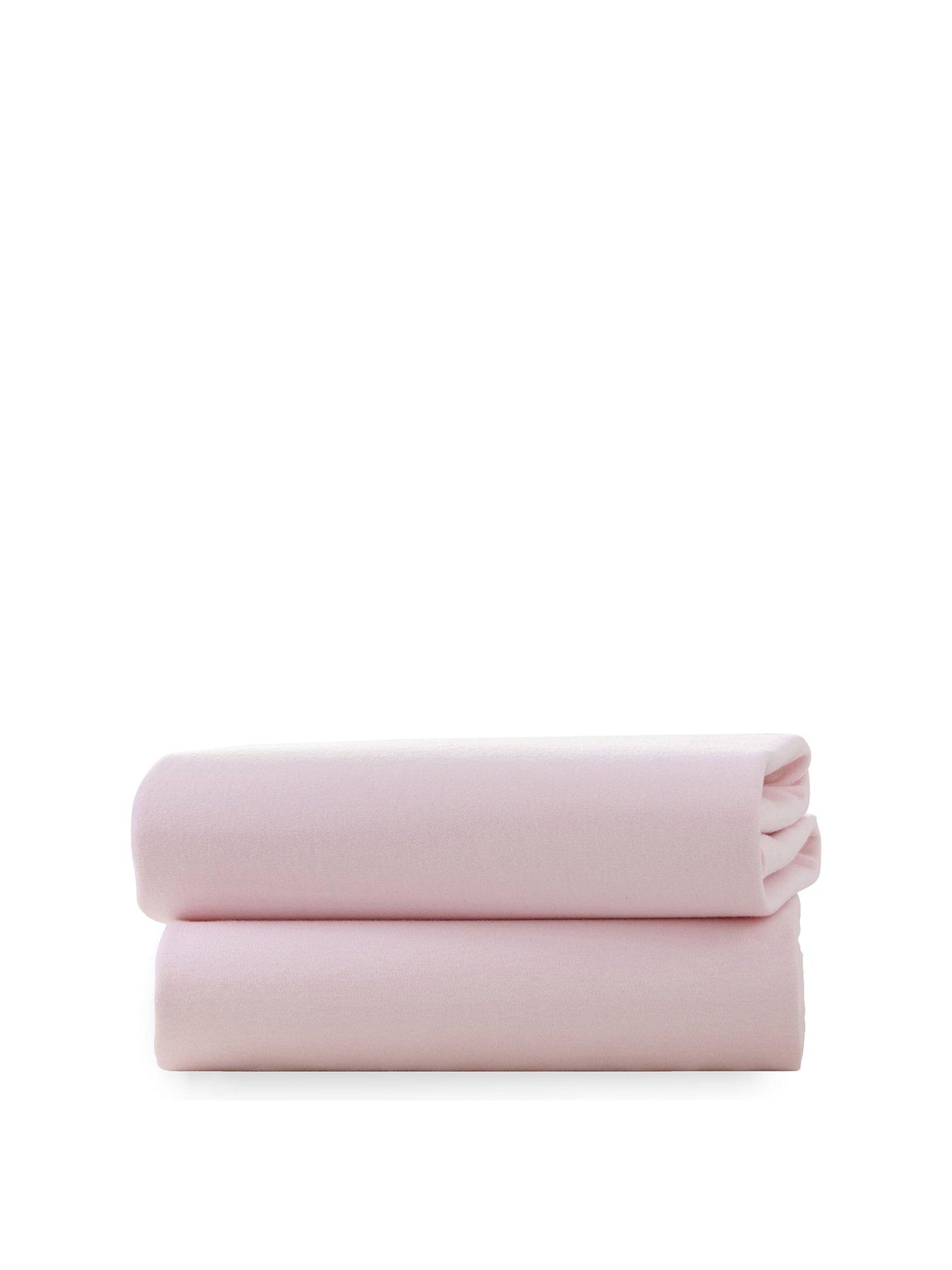 pink cot bed sheets