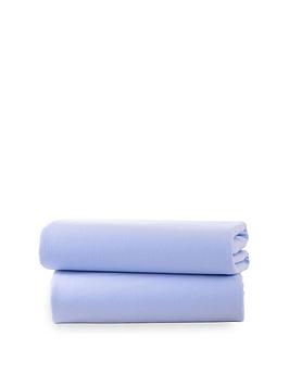 clair-de-lune-pack-of-2-fitted-cot-bed-sheets-blue