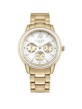 lipsy-gold-alloy-ladies-watches