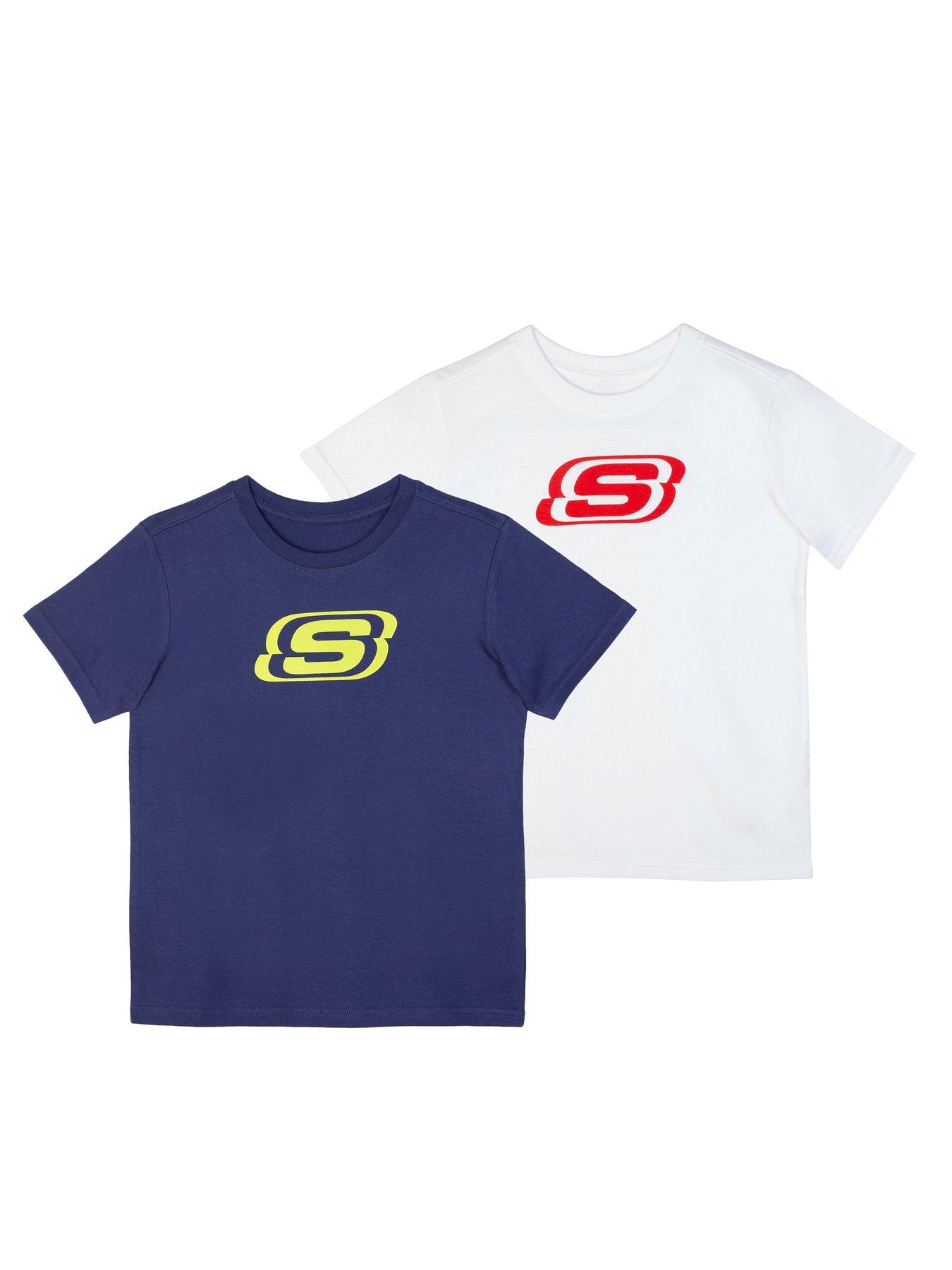 NEW Boys Branded Kickers Lightweight Printed Logo T Shirt Top Size Age 7-13 