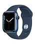 apple-watch-series-7-gps-41mm-blue-aluminium-case-with-abyss-blue-sport-bandfront