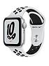 apple-watch-nike-se-gps-40mm-silver-aluminium-case-with-pure-platinumblack-nike-sport-bandfront
