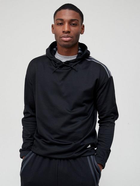 adidas-future-icons-3-stripe-travel-hoodie-black