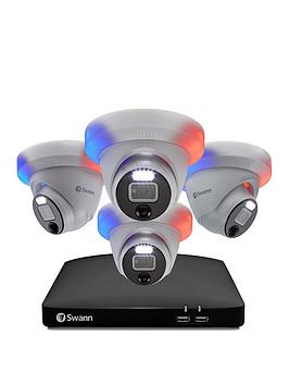 swann-smart-security-4k-cctv-system-8-channel-2tb-hdd-dvr-4-x-4k-enforcer-dome-camera-works-with-alexa-google-assistant-amp-swann-security-swdvk-856804de-eu