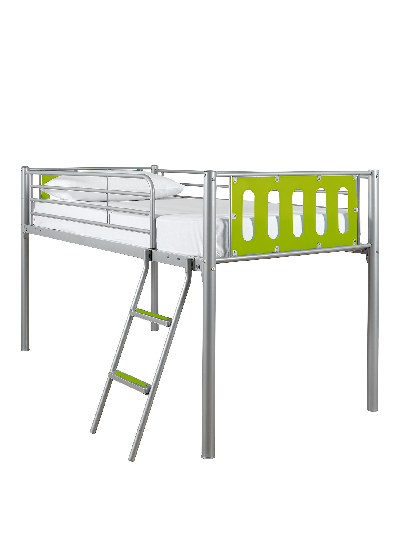 metal mid sleeper bed