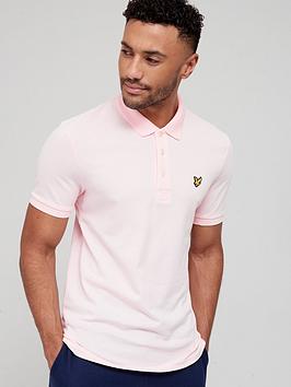 lyle-scott-plain-polo-shirt-pinknbsp