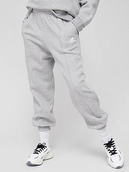 adidas-studio-yoga-pants-medium-grey-heather