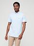 lacoste-core-short-sleeved-shirt-bluefront