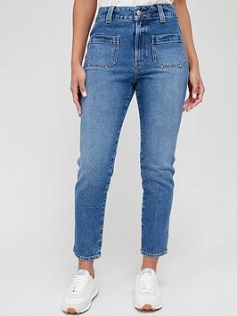 v-by-very-comfort-stretch-front-pocket-girlfriend-straight-jean-mid-wash