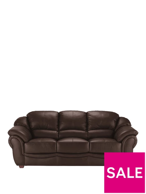 Napoli 3 Seater Leather Sofa Littlewoodsireland Ie Napoli 3 Seater Leather Sofa, Chris Madden Leather Sofa