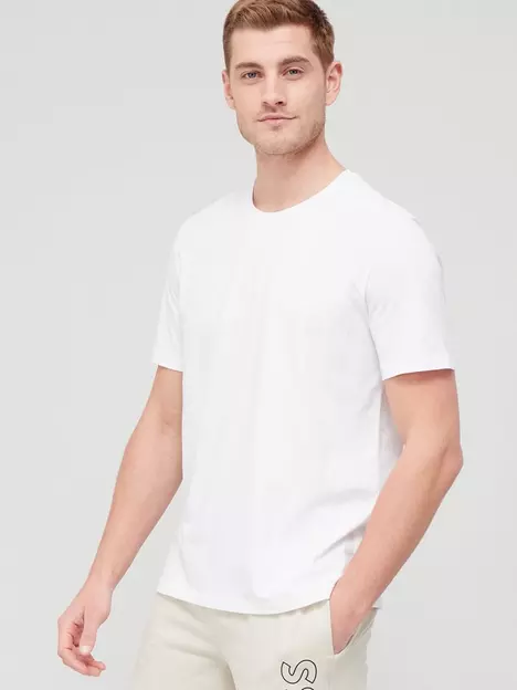 prod1091264364: Bodywear Mix & Match Lounge T-Shirt - White 