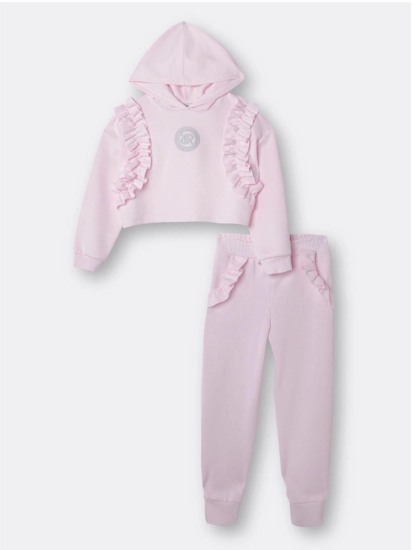 river island pink tracksuit